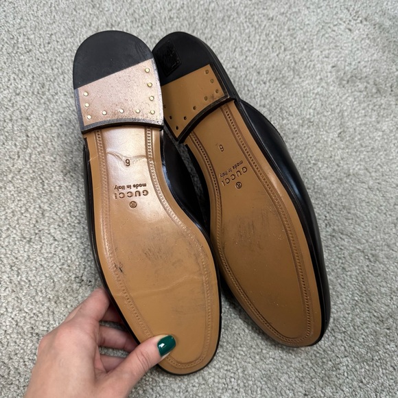 Gucci King Tiger Princeton Leather Loafer For Men Size 6 - Picture 3 of 8